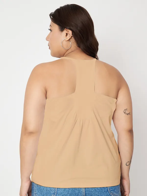 Dbeige_Cotton_Lycra_Tops