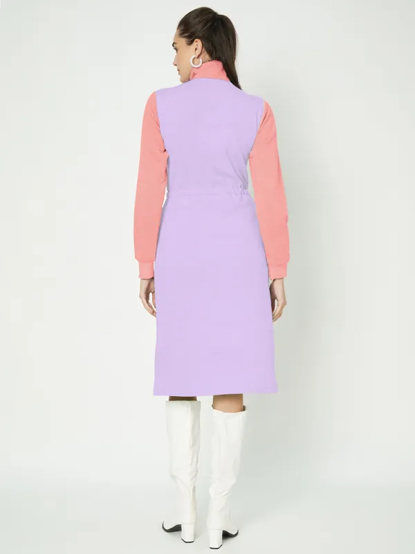 BRINNS_Women_Colourblocked_A-Line_Dress