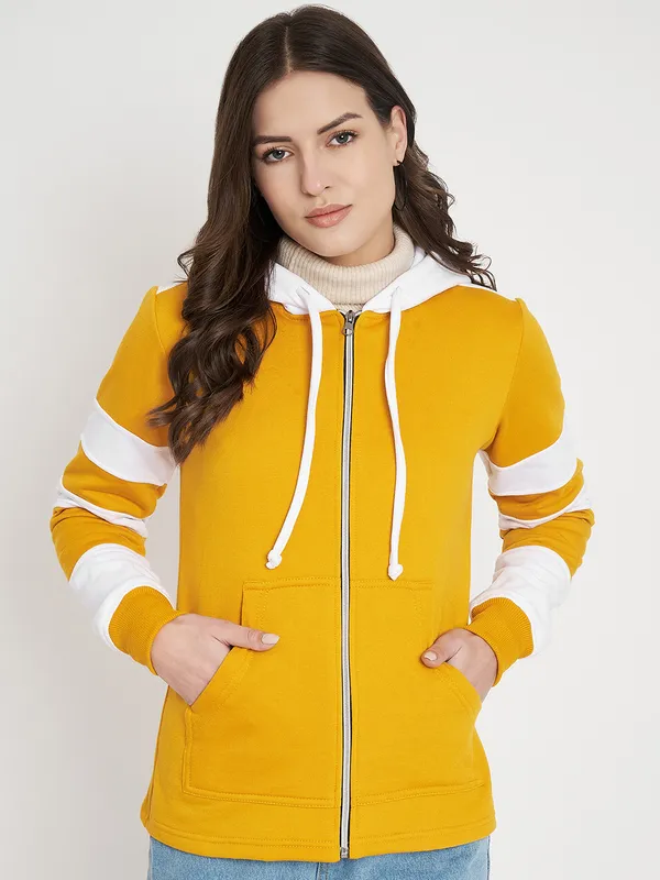 Teal_Blue_&_Burgundy_Striped_Fleece_Hooded_Sweat-shirt
