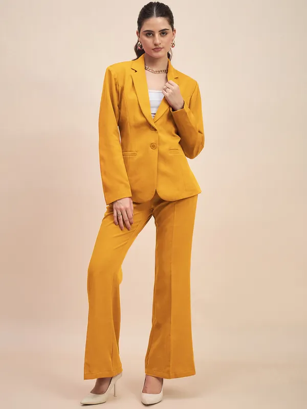 Mustard_Polyester_Lycra_Suits