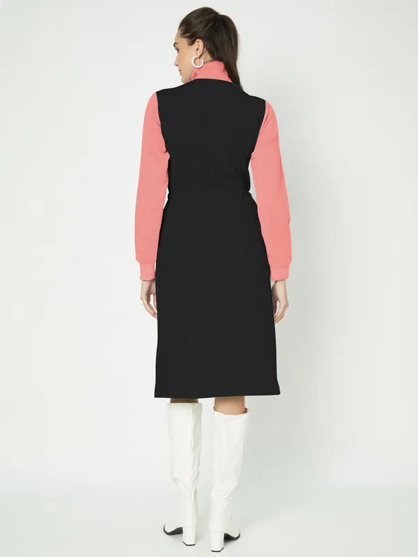 BRINNS_Women_Colourblocked_A-Line_Dress
