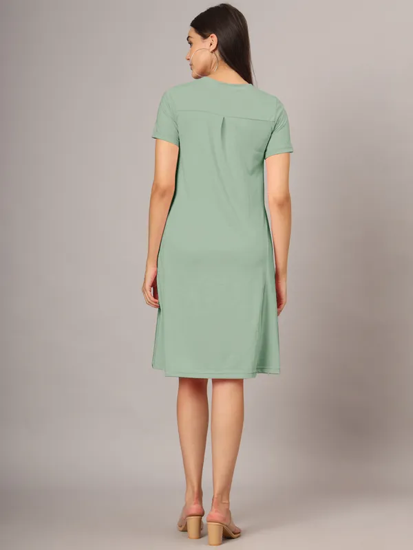 BRINNS_Women_Solid_A-Line_Dress