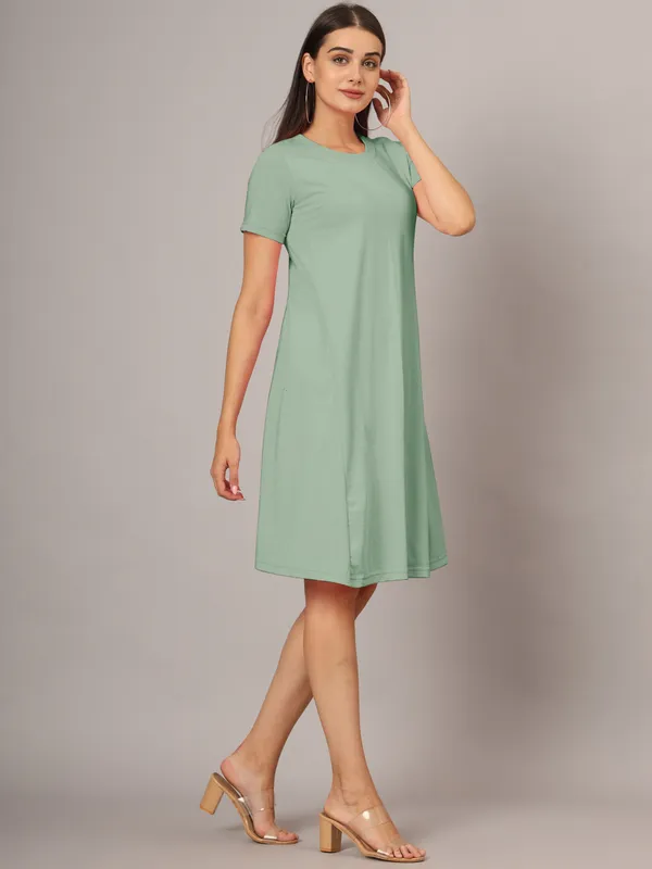 BRINNS_Women_Solid_A-Line_Dress