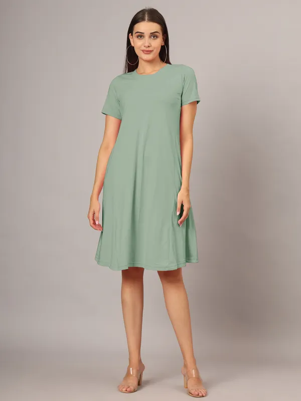 BRINNS_Women_Solid_A-Line_Dress