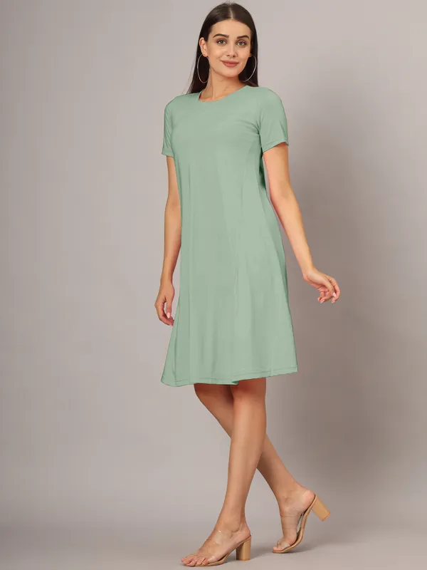 BRINNS_Women_Solid_A-Line_Dress