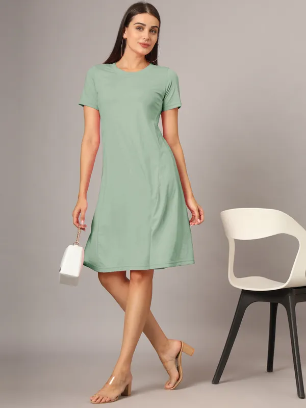 BRINNS_Women_Solid_A-Line_Dress