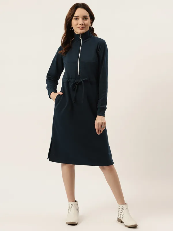 Colourblocked_A-Line_Dress