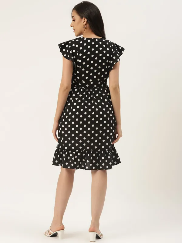 Black_Polka_Polyester_Print_Dresses