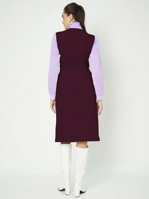 BRINNS_Women_Colourblocked_A-Line_Dress
