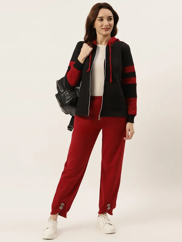 BRINNS_Women_Black_Relaxed_Trousers