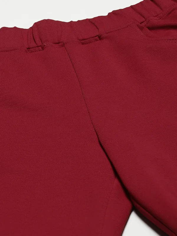 Maroon_Cotton_Loop_Teri_Trousers