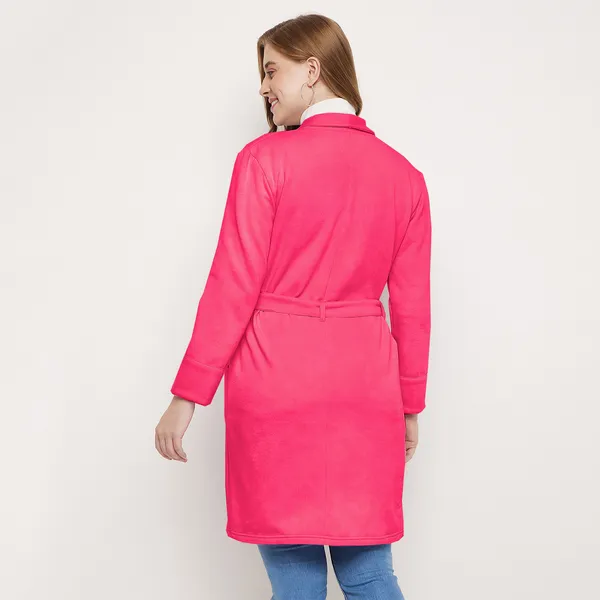 BRINNS_Women_Single_Breasted_Solid_Overcoat