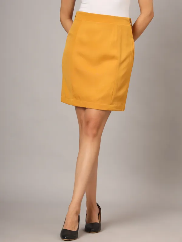 BRINNS_Straight_Knee_Length_Formal_Skirts