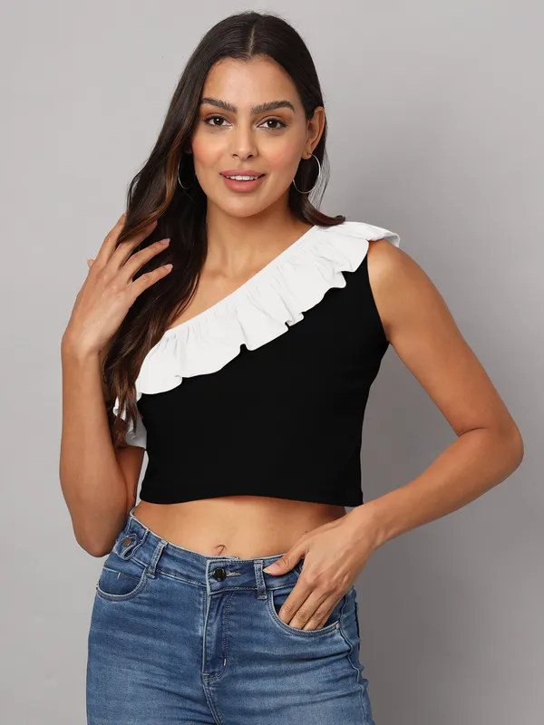 Blackwhite_Cotton_Blend_Single_Jersey_Tops