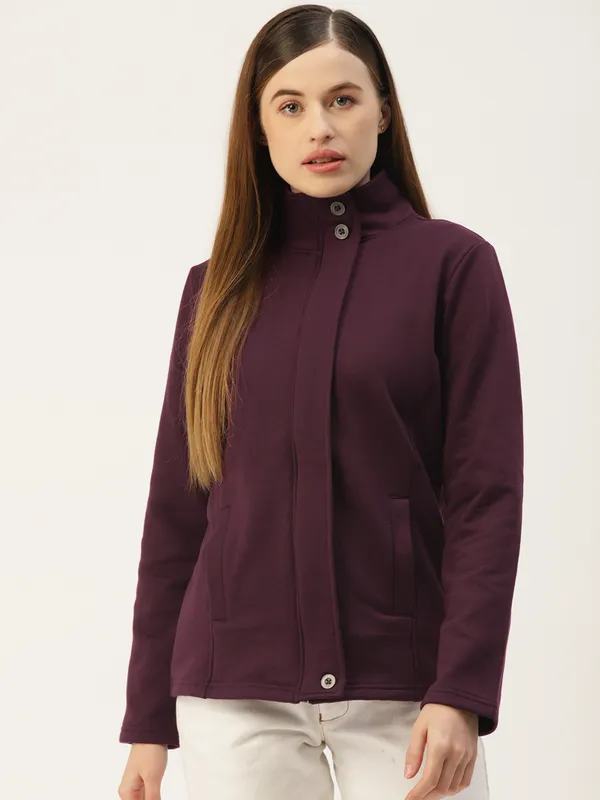 BRINNS_Women_Charcoal_Solid__Sweatshirt