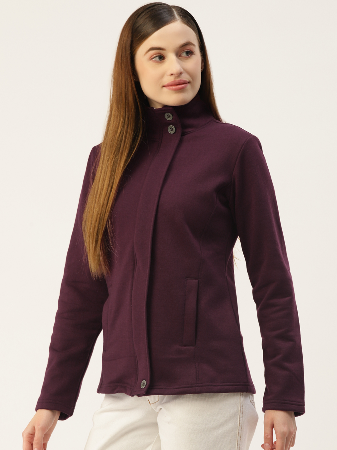 BRINNS_Women_Charcoal_Solid__Sweatshirt