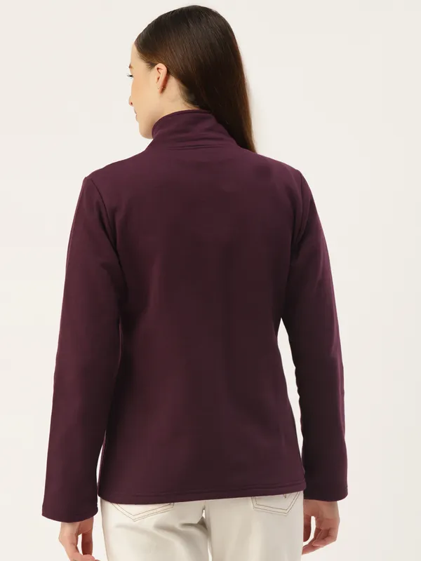BRINNS_Women_Charcoal_Solid__Sweatshirt