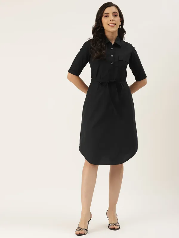 BRINNS_Off_White_A-Line_Midi_Dress