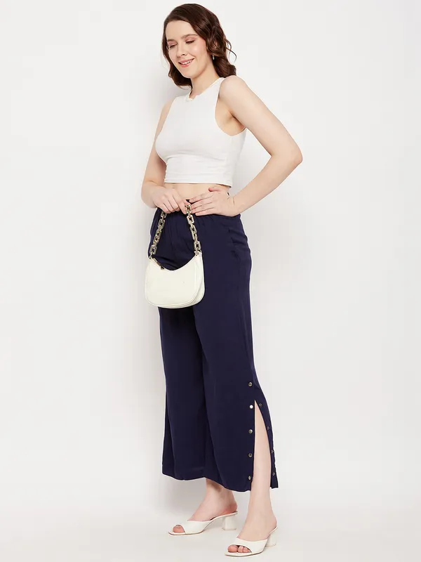 Navy_Rayon_Solid_Palazzos