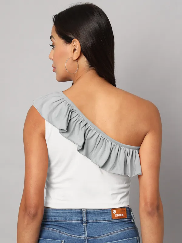 Whiteltgrey_Cotton_Blend_Single_Jersey_Tops