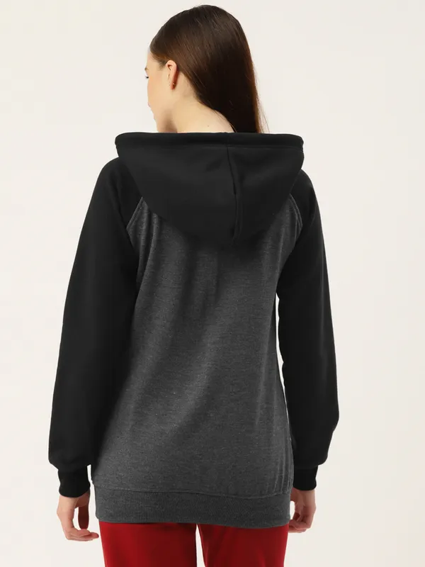 BRINNS_Women_Teal_Blue_Colourblocked_Hooded_Sweatshirt
