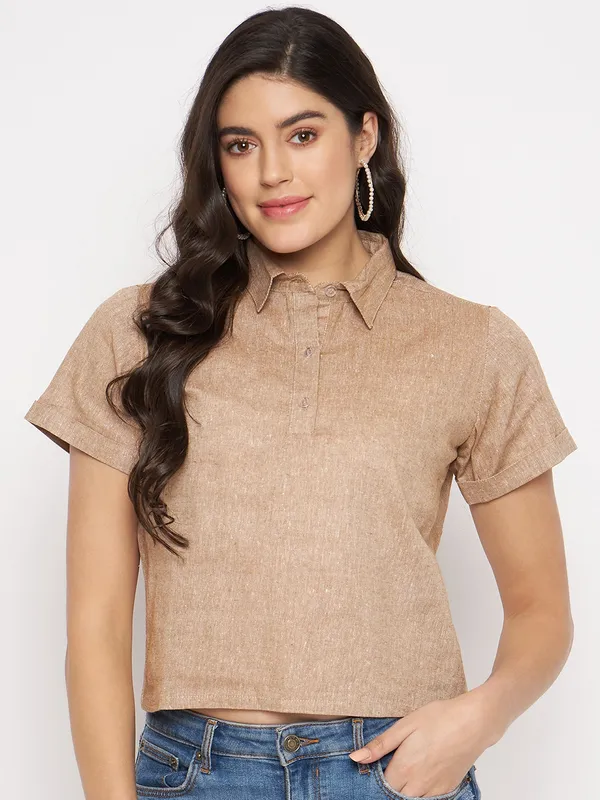 Beige_Cotton_Linen_Shirts