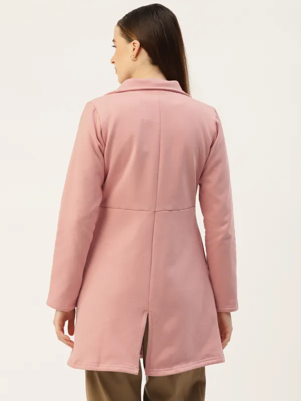 BRINNS_Women_Teal_Fleece_Longline_Princess_Coat