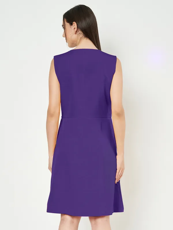 BRINNS_Women_Colourblocked_A-Line_Dress
