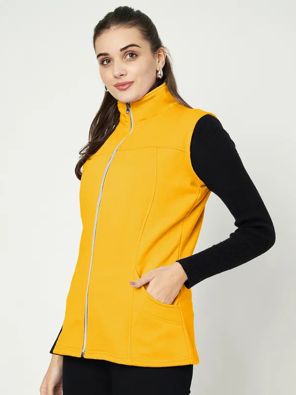 Solid_Mock_Collar_Tailored_Jacket