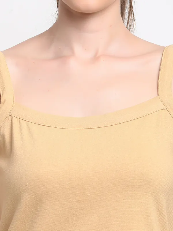 Dbeige_Cotton_Lycra_Camisoles