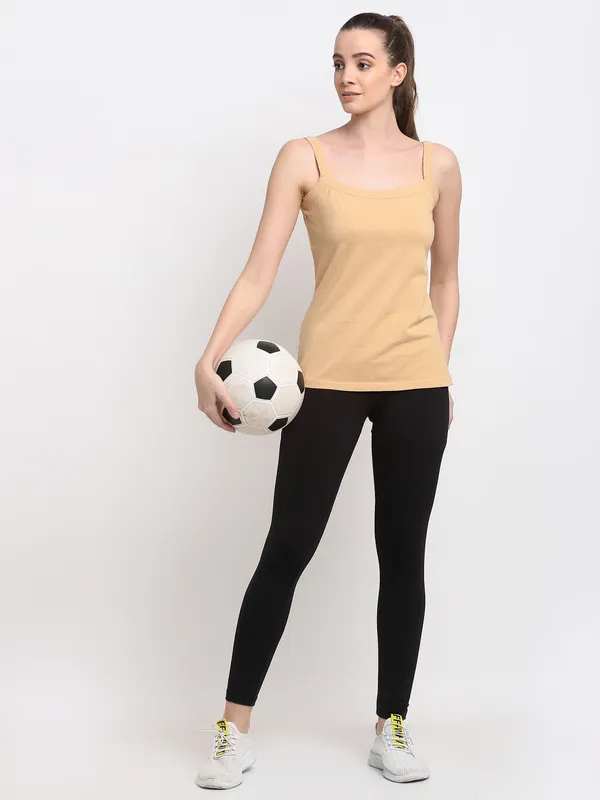 Dbeige_Cotton_Lycra_Camisoles