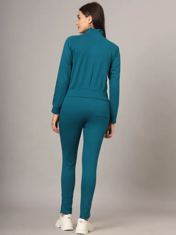 Teal_Cotton_Loop_Teri_Tracksuits