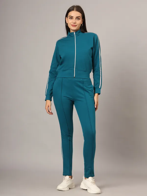 Teal_Cotton_Loop_Teri_Tracksuits