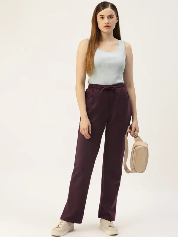 BRINNS_Women_Relaxed_Straight_Fit_Fleece_Trousers