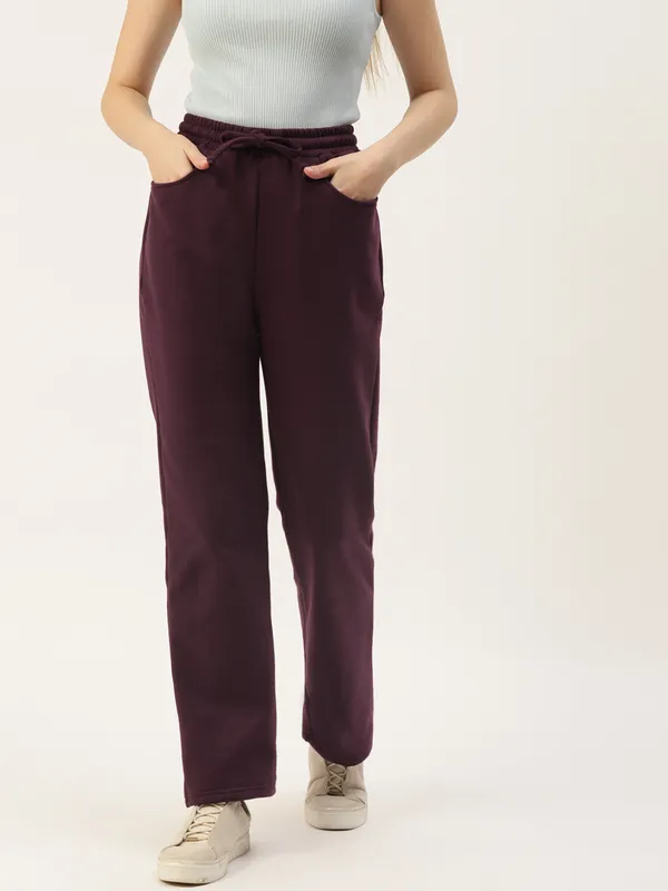 BRINNS_Women_Relaxed_Straight_Fit_Fleece_Trousers