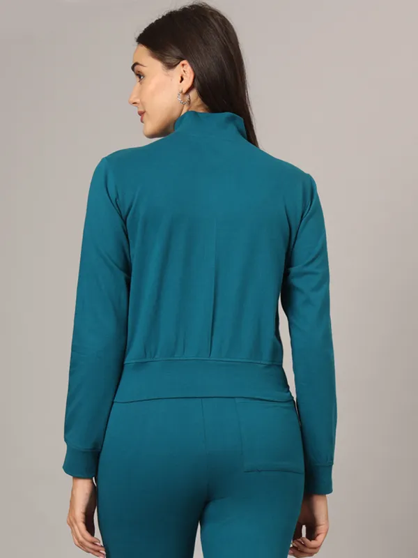 Teal_Cotton_Loop_Teri_Jackets