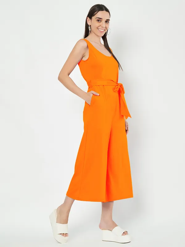 Orange_Cotton_Blend_Single_Jersey_Jumpsuit
