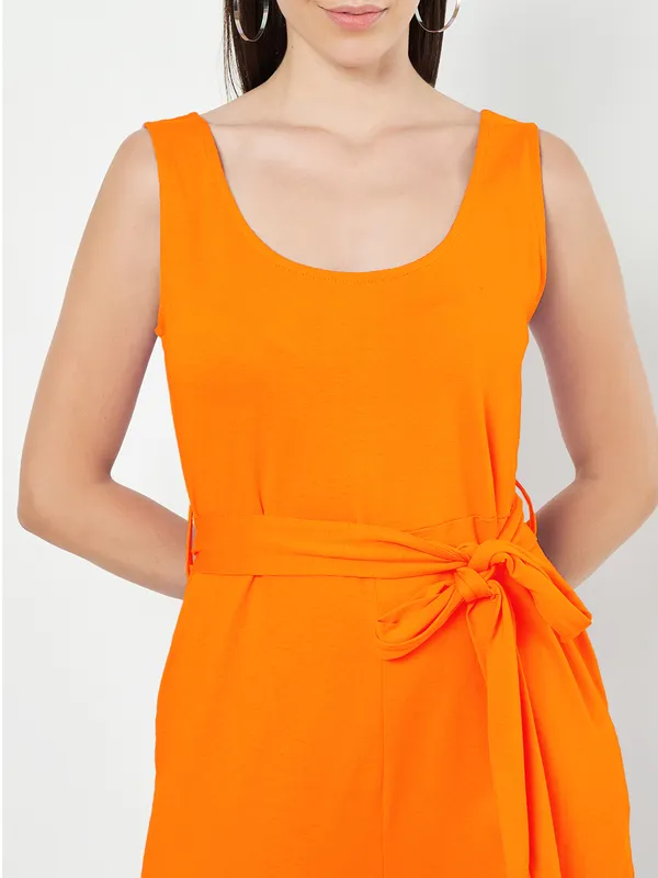 Orange_Cotton_Blend_Single_Jersey_Jumpsuit
