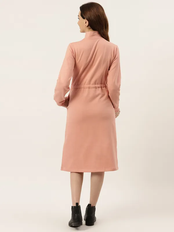BRINNS_Women_Colourblocked_A-Line_Dress