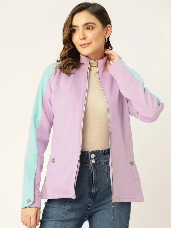 BRINNS_Women_Maroon_Solid_Sweatshirt