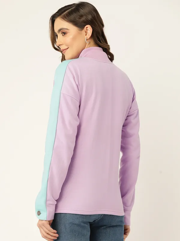 BRINNS_Women_Maroon_Solid_Sweatshirt