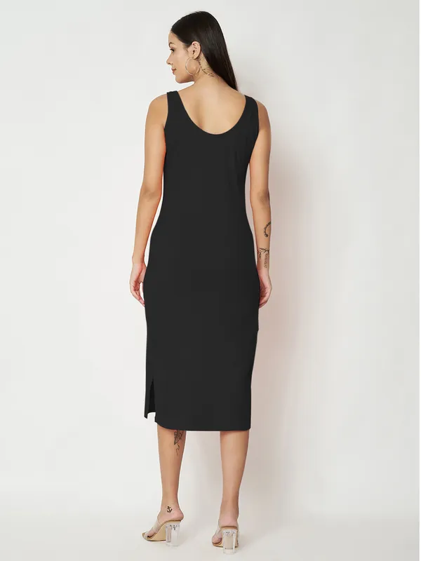 Black_Cotton_Lycra_Dresses