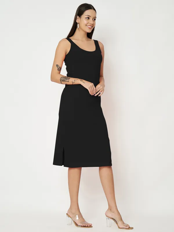 Black_Cotton_Lycra_Dresses