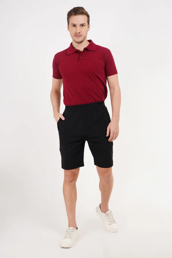 Basic_Black_Cotton_Shorts_For_Men