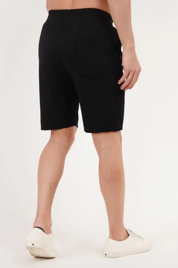 Basic_Black_Cotton_Shorts_For_Men