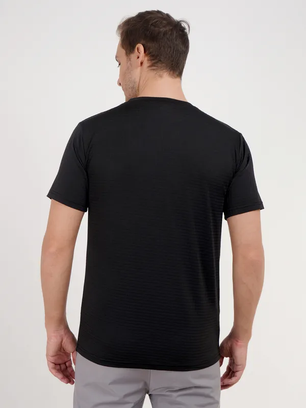 Grey_Crew_Neck_And_Black_T_Shirt_with_Deer_Logo_For_Men