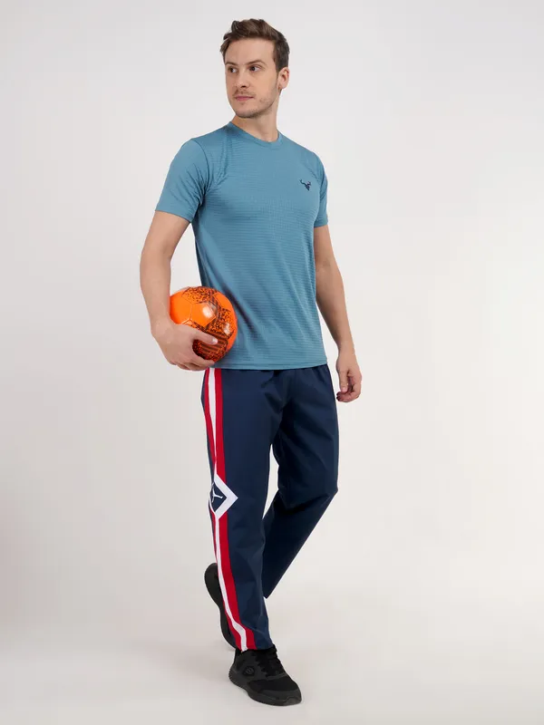 Blue_Half_Sleeve_Sports_T_Shirt__For_Men