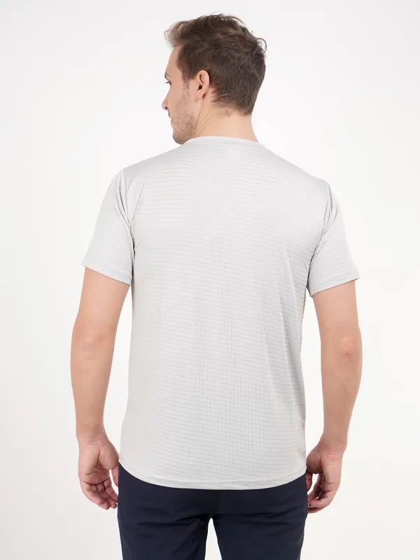 Grey_Crew_Neck_And_Black_T_Shirt_with_Deer_Logo_For_Men