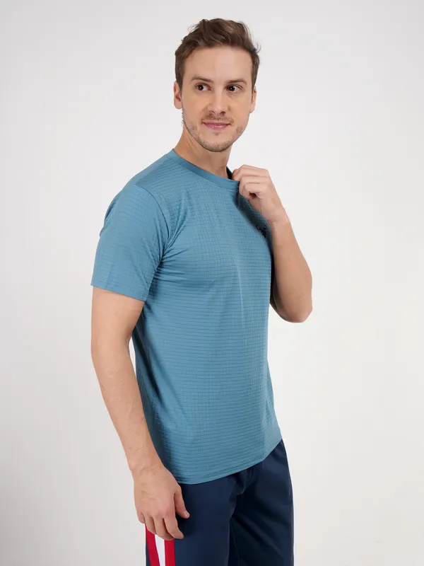 Blue_Half_Sleeve_Sports_T_Shirt__For_Men