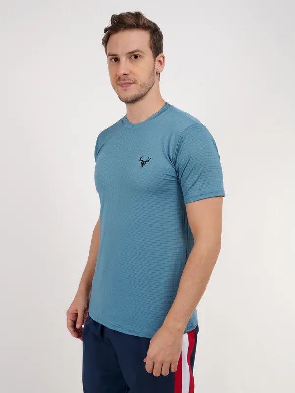 Blue_Half_Sleeve_Sports_T_Shirt__For_Men